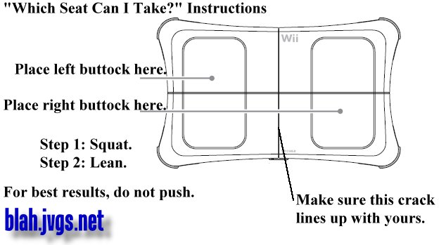 Friday: Wii Wii So Excited Balance Board Instructions