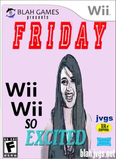 Friday: Wii Wii So Excited parody game