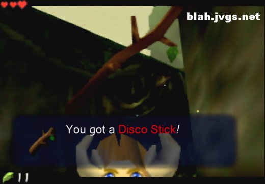 You got a disco stick!