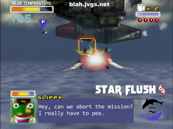 Star Flush 64 parody game
